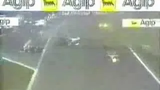F1 1995 Portuguese GP Ukyo Katayama accident