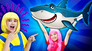 Baby Shark + More Nursery Rhymes Kids Songs | Hahatoons Songs