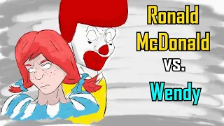 Ronald McDonald vs. Wendy