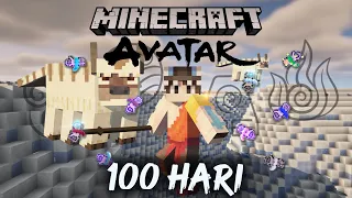 100 Hari di Minecraft Tapi Kita Jadi Avatar! Part 1