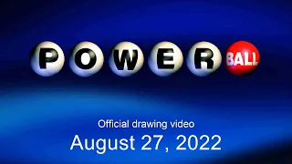 Powerball drawing for August 27, 2022
