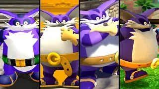 Evolution of Big the Cat (1998 - 2018)