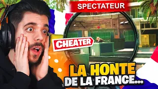 JE SPEC UN CHEATER FRANÇAIS , IL SE FAIT GIFLER PAR UN ABONNÉ SUR WARZONE ( LA HONTE )