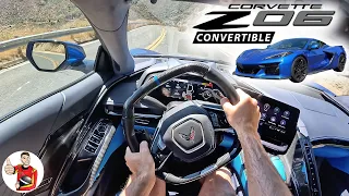 The 2023 Corvette Z06 Convertible Lets You Savor More Sun + Sound (POV Drive Review)