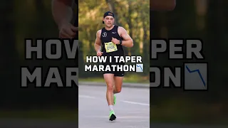 How I Taper for a Marathon