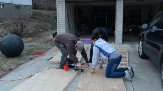 How to build a temporary wall or trade-show booth time-lapse video 1