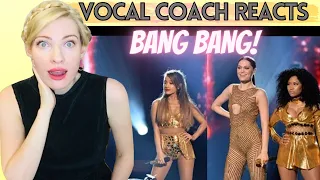 Vocal Coach Reacts: BANG BANG Live - Jessie J, Ariana Grande, Nicki Minaj! AMA's 2014