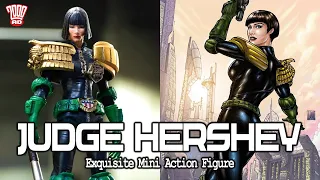 Judge Hershey Action Figure - 2000AD by Hiya Toys