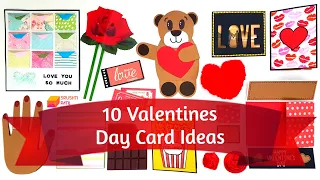 10 Cute & Easy Greeting Cards for Valentines Day by Srushti Patil | Valentine's Day Card Ideas