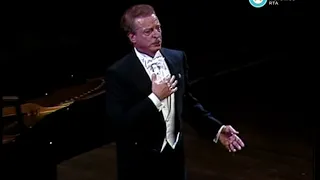 Concierto del MAESTRO ALFREDO KRAUS  en el teatro Colón de Buenos Aires (Año 1989 a los 62 años)