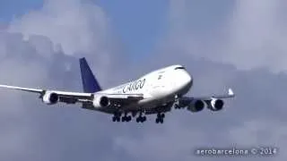 [FULL HD] Saudi Arabian Cargo 747-481(BDSF) landing Amsterdam-Schiphol