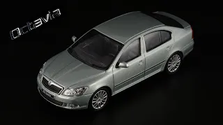 Škoda Octavia 2008 // Abrex // Масштабная модель автомобиля 1:43