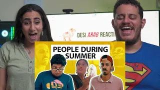 Things People Do During Summer Reaction By ARABS | JORDINDIAN Reaction