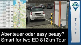 Smart for two ED 812km-Tour Abenteuer oder easy peasy? Wie gut ist die öffentliche Ladeinfrastruktur