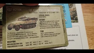 Unboxing: Sd.Kfz 251/7 D Pionierwagen (Bolt Action)