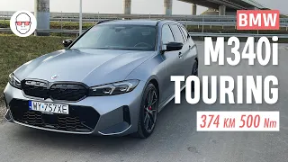 BMW M340i MHEV xDrive Touring test PL Pertyn Ględzi