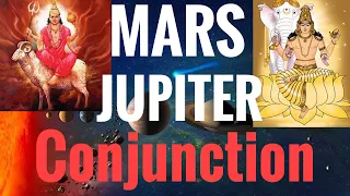 Mars Jupiter Conjunction (Mars conjunct Jupiter) Vedic Astrology