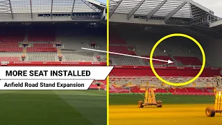 Liverpool Anfield Road Stand Expansion | Day 29 of September 2023 - More seat added #lfc