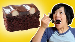 Is This 100-Year-Old Chocolate Cake Recipe The BEST Ever? | Sanders Bumpy Cake