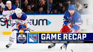 Oilers @ Rangers 12/22 | NHL Highlights 2023