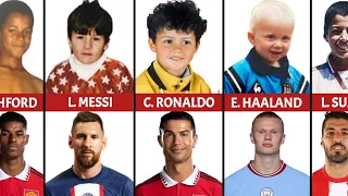 BEST FOOTBALL PLAYERS WHEN THEY WERE YOUNG | THEN AND NOW