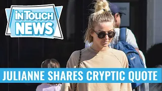 Did Julianne Hough Reveal She Felt 'Stuck' With Brooks Laich?