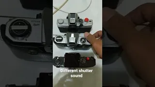 Shutter sound of my analog camera