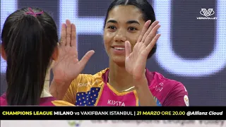 Vero Volley is in MILANO #again 21 marzo vs VakifBank Istanbul #clvolleyw