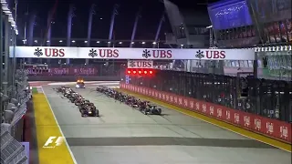 Singapore Grand Prix 2013 Race Highlights