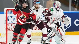 Latvia 2 - 0 Canada World Championship 2021
