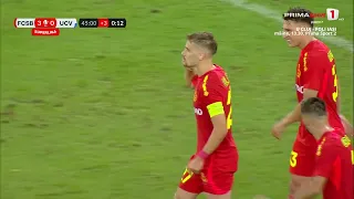 GOOOL! FCSB-CSU Craiova 3-0. Umilință totală! Olaru se distrează cu fundașii olteni și face „dubla”