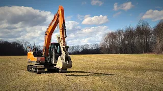 How to Climb a Pile in an Excavator