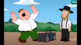 Peter Griffin rocks out to AC/DC