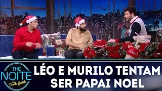 Léo e Murilo tentam ser Papai Noel | The Noite (25/12/17)