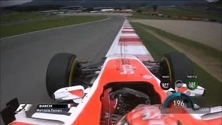 F1 2014 - Austrian Gran Prix FP2 - Jules Bianchi onboard lap