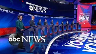 Democratic candidates debate: Opening statements l ABC News