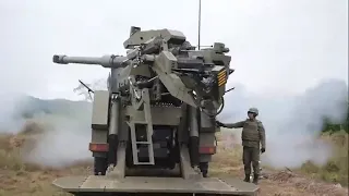 Philippine Army Tests its New ATMOS 2000 Self-propelled Howitzer (SPH)