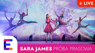 Sara James (Eurowizja Junior 2021 🇵🇱) na próbie generalnej. Jest moc!