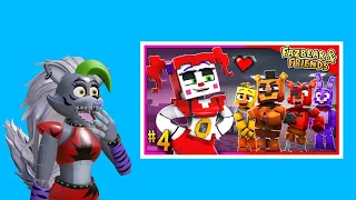 Roxanne Wolf REACTS to Fazbear and Friends #4 CIRCUS BABY vs FREDDY by ZAMination