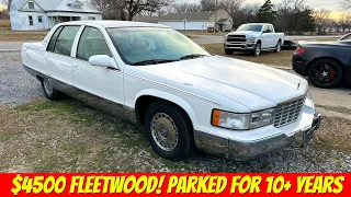 I won a low Mileage 1996 Cadillac Fleetwood from Auction for $4500 Sight Unseen!