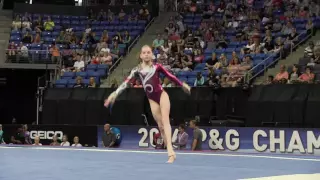 Jordan Bowers - Floor Exercise - 2016 P&G Gymnastics Championships – Jr. Women Day 2