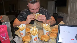 IMPOSSIBLE BURGER KING CHALLENGE vs MATT STONEY