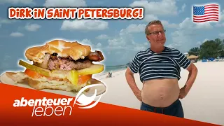 VEGANER Burger & Bourbon-Bison-Steak: DIRK in Saint Petersburg! | Abenteuer Leben | Kabel Eins