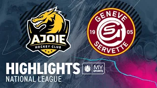 HC Ajoie - Genève-Servette HC 3-4 SO (0-2; 2-1; 1-0)