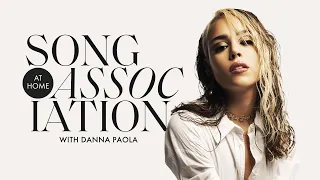 Danna Paola Sings Ozuna, 24kGoldn, and "Friend De Semana" in a Game of Song Association | ELLE