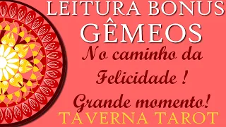 🏆BONUS GÊMEOS •No caminho da felicidade🎉 ! 🥂Grande momento✨ !• #gemeos