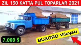 KATTA PUL TOPARLAR 😱 ZIL 130 NARXLARI👍|| Buxoro Mashina Bozori.....