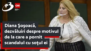 Diana Şoşoacă, dezvăluiri despre motivul de la care a pornit scandalul cu soţul ei