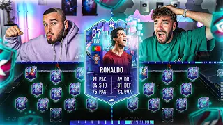 RONALDO FLASHBACK SQUAD BUILDER BATTLE 🔥🔥 Wakez vs IamTabak FIFA 23