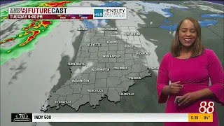 Evening weather forecast for May 21, 2024, with Ashley Brown
